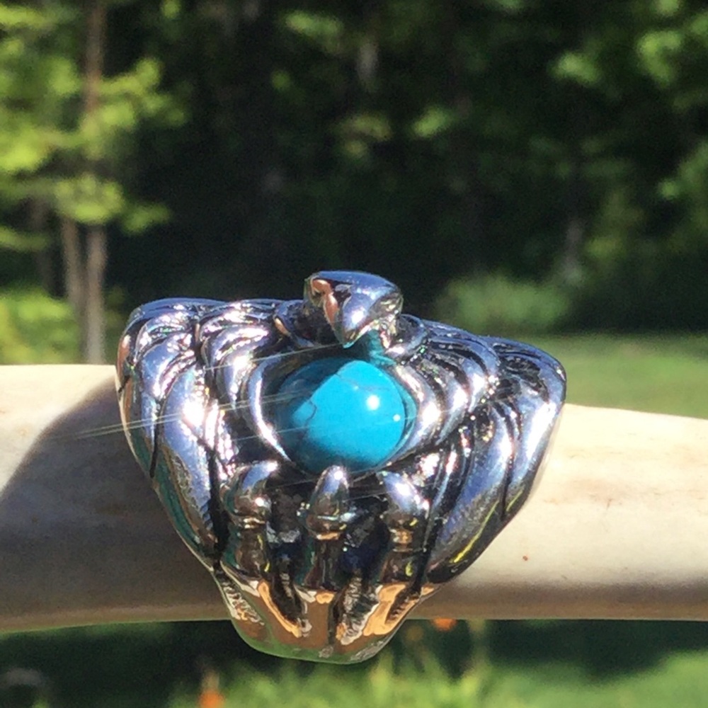 Protective 🦅 Eagle TURQUOISE RING